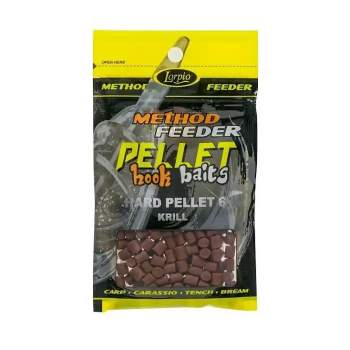 Pelety Lorpio Hook Baits Hard Pellet 6mm 25gr - Žádaný produkt