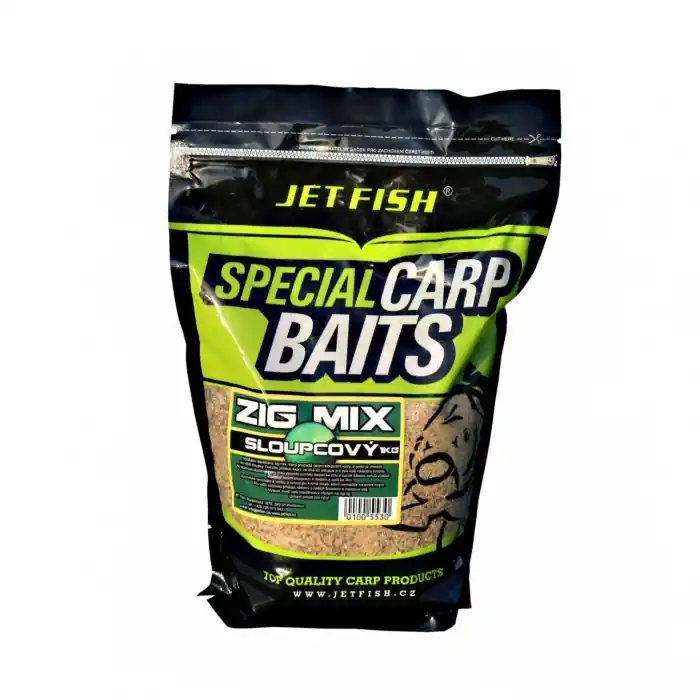 Krmítková Směs JetFish Zig Mix 1kg - Cenová bomba