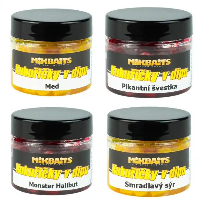 Akce | Kukuřičky v Dipu Mikbaits 50ml Jahoda