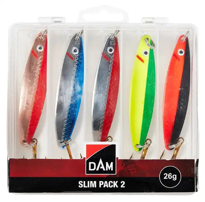 Super nabídka | 5ks - Třpytka DAM Slim Pack Box 2 9cm 26g Assorted