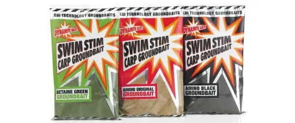 Tovární cena - Směs Dynamite Baits Groundbait Swimstim 900gr Betaine Green