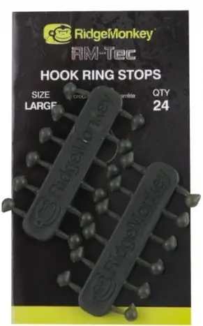 Gumové Stoppery RidgeMonkey RM-Tec Hook Ring Stops | Profesionální kvalita