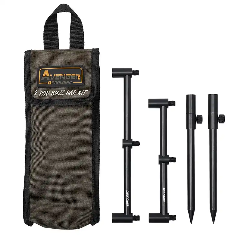 Set Vidliček a Hrazd Prologic Avenger Buzz Bar Kit & Carrycase 2 Rod - Omezené množství