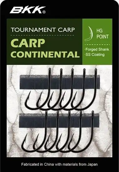 Premium - 10ks - Háček BKK Carp Continental