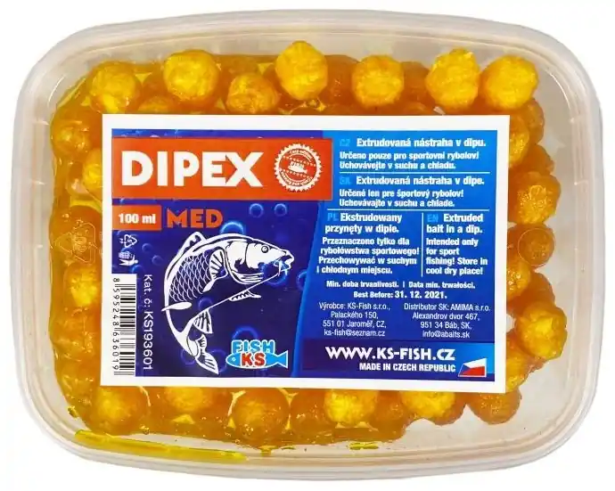 Využijte nabídku - Tekutý Dip KS Fish Dipex 100ml Med