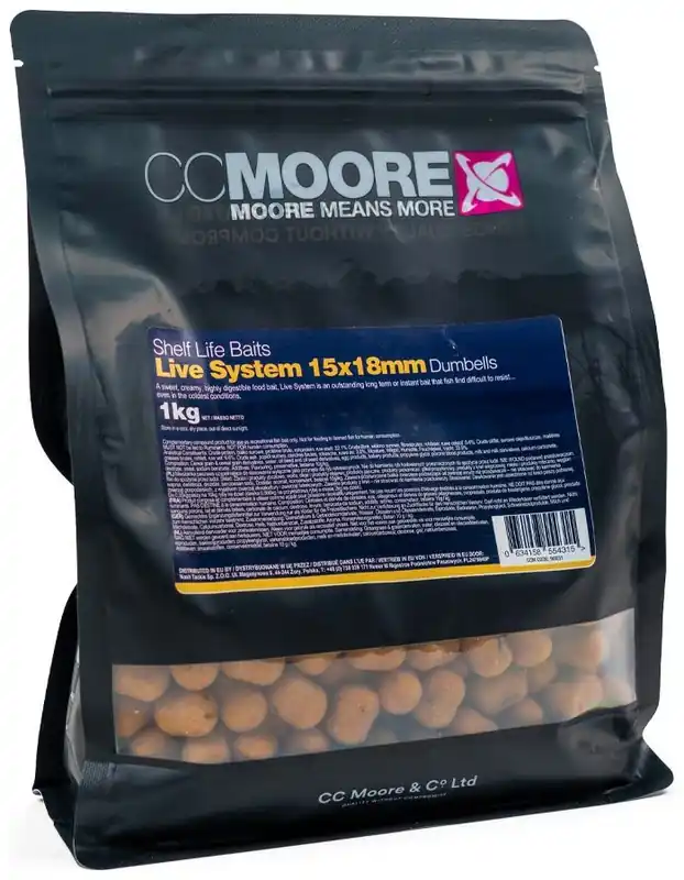 Dumbells CCMoore Live System - Téměř vyprodáno