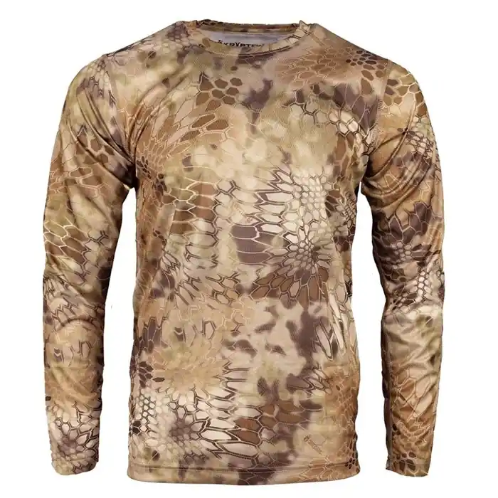 Tričko Kryptek Hyperion LS Crew Top Highlander Velikost L - Velmi populární