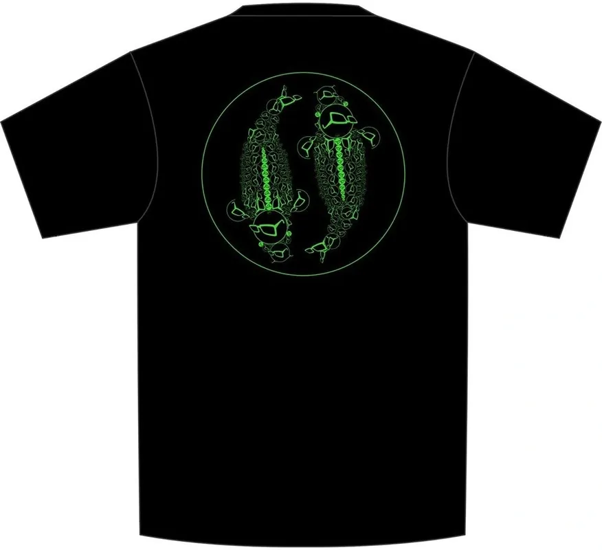 Velká sleva - Tričko Korda Mandala Tee Black Velikost M