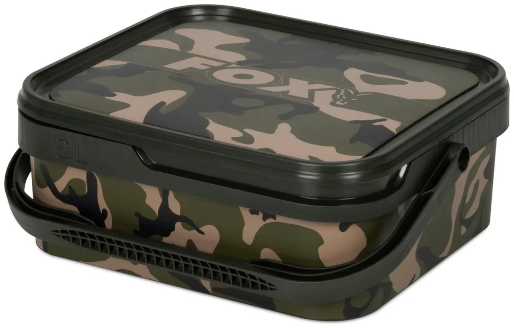 K objednání | Kbelík Fox Camo Bucket 6l