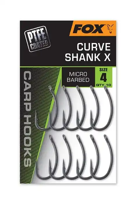 10ks - Háčky Fox Curve X - K dispozici