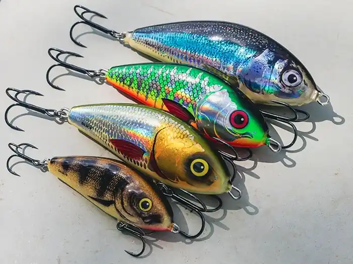Sleva navíc - Wobler Salmo Fatso Sinking 12cm Emerald Perch