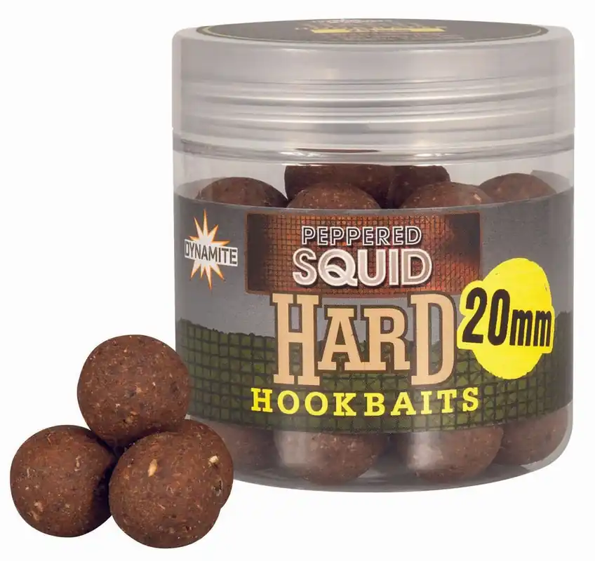 Boilies Dynamite Baits Hardened Hookbaits 20mm Peppered Squid | Top cena