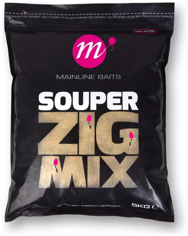 Krmeni Mainline Souper Zig Mix 5kg - Sleva