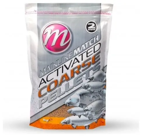 Novinka - Pelety Mainline Match Coarse Pellets 4mm 1kg