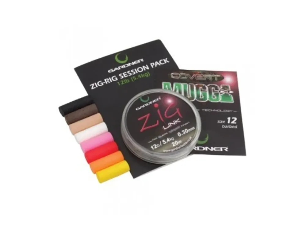 Gardner Sada Zig Rig Session Pack 12lb(5,4kg) / 0,30 mm | Outlet