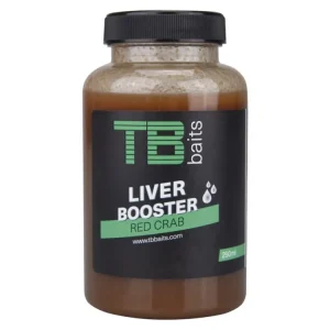 TB Baits Liver Booster Red Crab 250 ml - Neváhejte