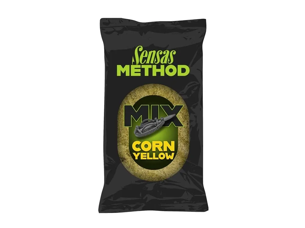 Sensas Method Mix Yellow Corn 1 kg - Bezpečná platba
