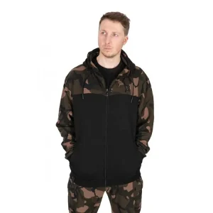 Jen tento týden - FOX Mikina LW Black Camo Split Zip Hoody
