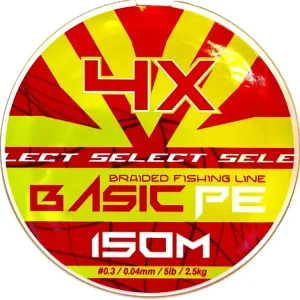 Select šňůra Basic PE 4X Dark Green 0.08 - 0.18mm 150m - Nabídka