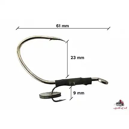 Nabídka | Hell-Cat Háček Hook Live Bait Catfish vel. 6/0,1ks