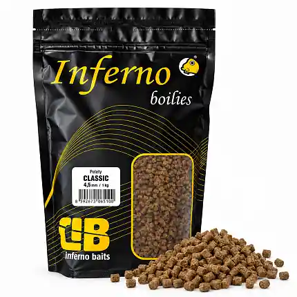 Carp Inferno Pelety Classic 1 kg 8 mm - Zbývá pár kusů