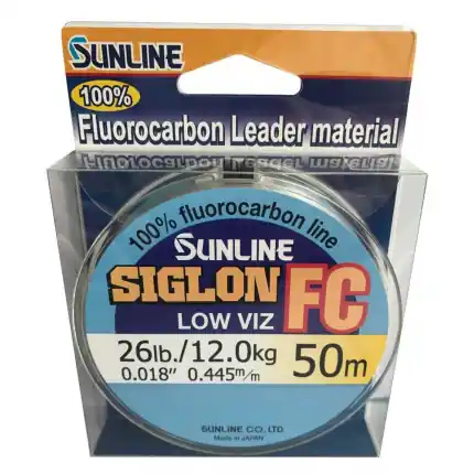 Akce - SUNLINE Fluorocarbon SIGLON FC 50m,0.445 mm/12 kg