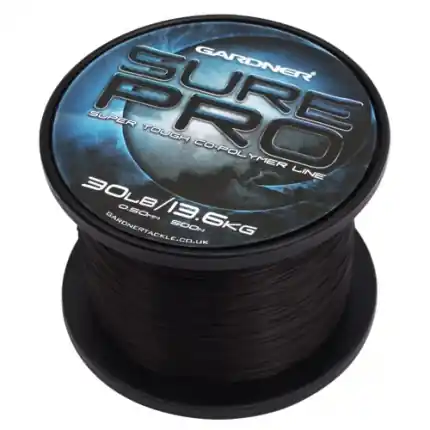 Omezené zásoby | Gardner Vlasec Sure Pro Black 0,35mm/1030 m/ 6,8 kg (15lb)