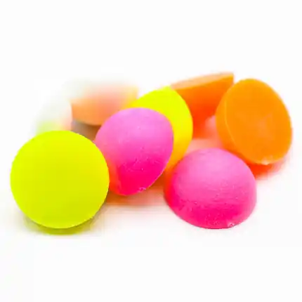 Enterprise boilie - 15mm půlené plovoucí fluo mix 8ks - Prémiová kvalita