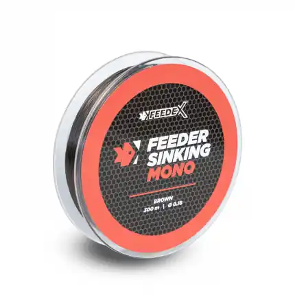 Omezené množství - FEEDER EXPERT vlasce - Feeder Mono 300m 0,18mm hnědý