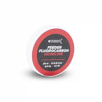FEEDER EXPERT návazcové materiály - Feeder Fluorocarbon 0,18mm 20m - Poslední kus