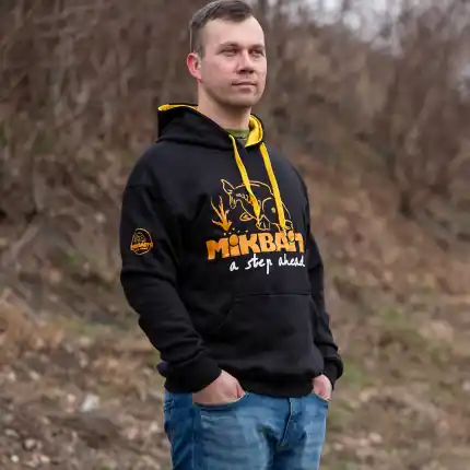 Mikbaits oblečení - Mikina Fans team černá S | Bezpečný nákup