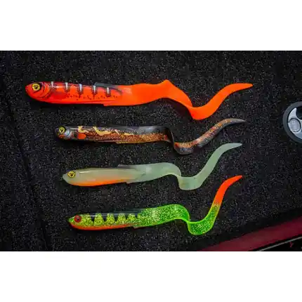 "Slick Eel 28cm/11"" x 20pcs - Burbot" - Velmi populární
