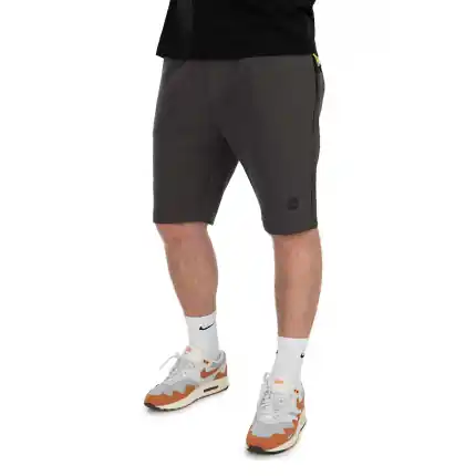 Matrix Kraťasy Black Edition Jogger Shorts Dark Grey Lime - Cenový hit