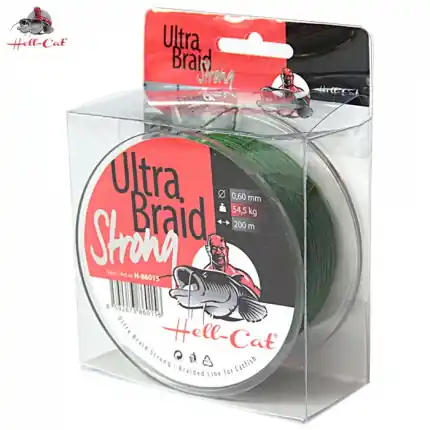 Hell-Cat Ultra Braid Strong 0,60mm, 54,50kg, 200m - Outlet