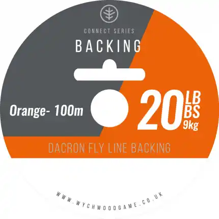 Wychwood Dacron Flyline Backing 20Lb, 100m Orange - Rychlé odeslání