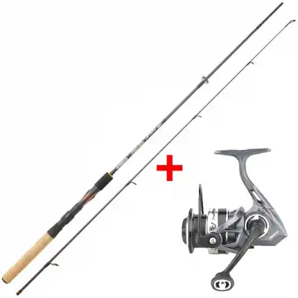 K dispozici - Garbolino prut Proxima JetSpin H 2,40m, 15-50g + naviják G-Spin 3500 FD