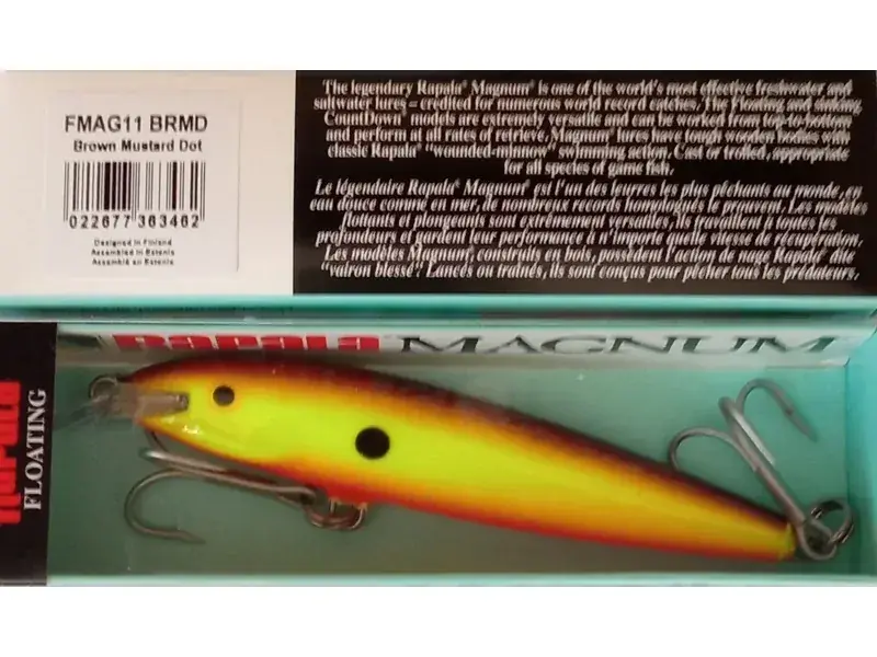Akce končí brzy - Wobler Rapala Floating Magnum 11_BRMD