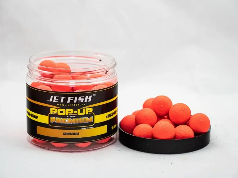 Jet Fish Pop-Up Premium Classic Squid/Krill_60g_16mm | Speciální cena