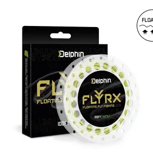 DELPHIN Muškařská šňůra FLYRX WF5-F / 100FT - Poslední dny