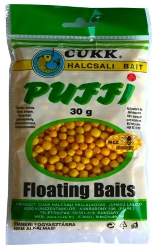 Končí brzy - CUKK Puffi foukaný chleba mini Med 30g