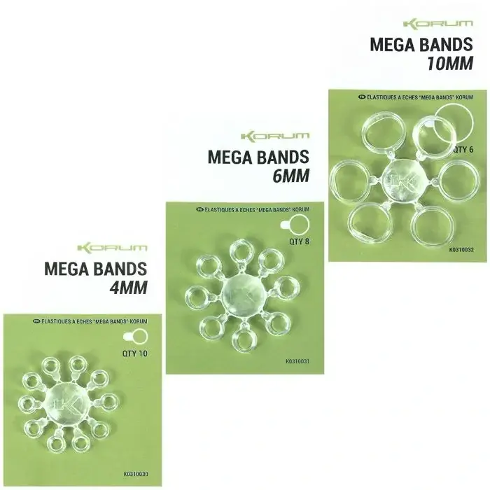 Slevy | KORUM Mega Bands 10mm