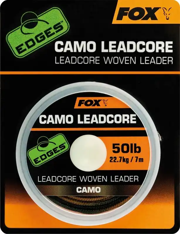 Objednat nyní | FOX Olověná šňůra Camo Leadcore 50lb 7m