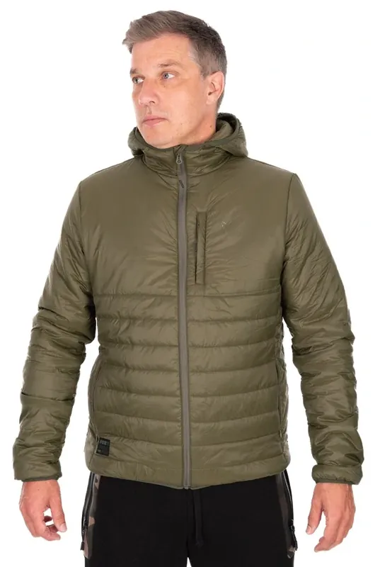 FOX Bunda Olive Quilted 100 Jacket M - Ušetřete nyní
