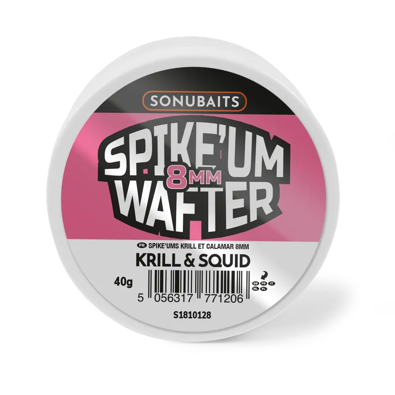 Kvalitní produkt | SONUBAITS Spike‘um Wafter Krill & Squid 8mm