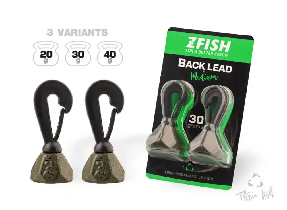 Speciální cena - ZFISH Back lead 2ks 20g