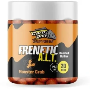 CARP ONLY Dipované boilies Frenetic A.L.T. Monster Crab 24mm 250ml - Expresní doručení