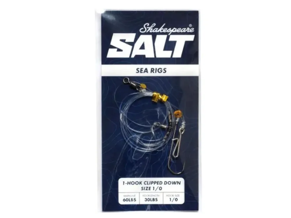 SHAKESPEARE Salt 1-Hook Clipped Down Size 3/0 | Snadné objednání