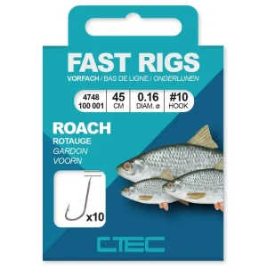 SPRO návazce C-Tec Fast Rigs Roach 45cm 10ks | Akční cena