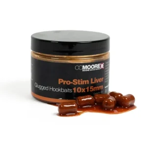 Ihned k dispozici | CC Moore Boilie v dipu Pro-Stim Liver Glugged Hookbaits