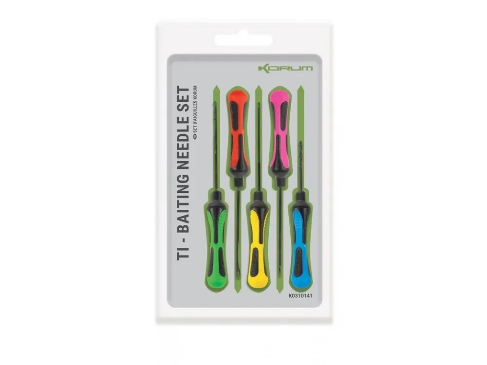 Speciální nabídka - Korum Sada Jehel TI - Baiting Needle Set